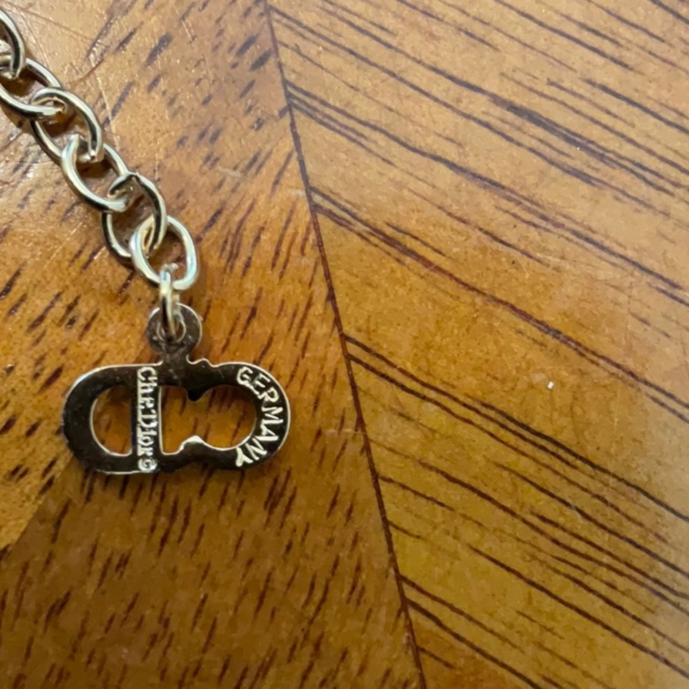 Christian Dior logo necklace gold - Picture 2 of 7